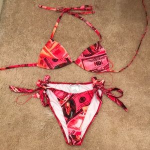 3 piece bikini set